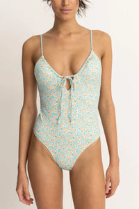 Sunburst Floral One Piece