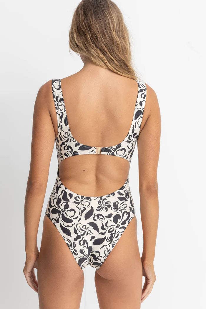 Square Neck One Piece Sundance Floral