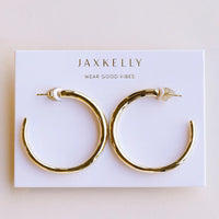 Everyday Gold Hoop Earring Large