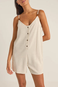 Adjustable Romper Oat