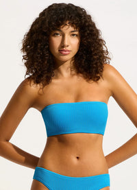 Sea Dive Tube Top Turquoise