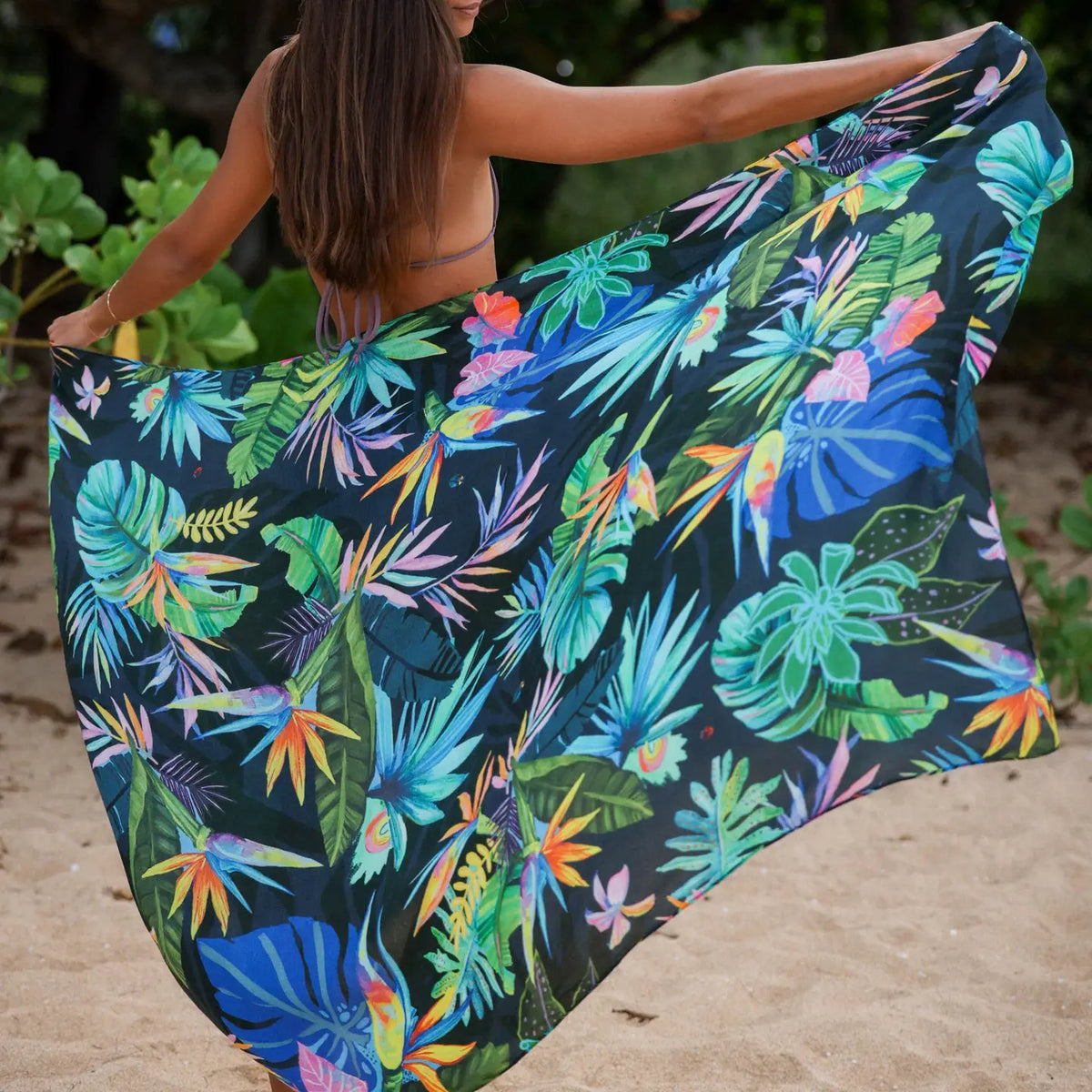 Jungle Pop Pareo Sarong