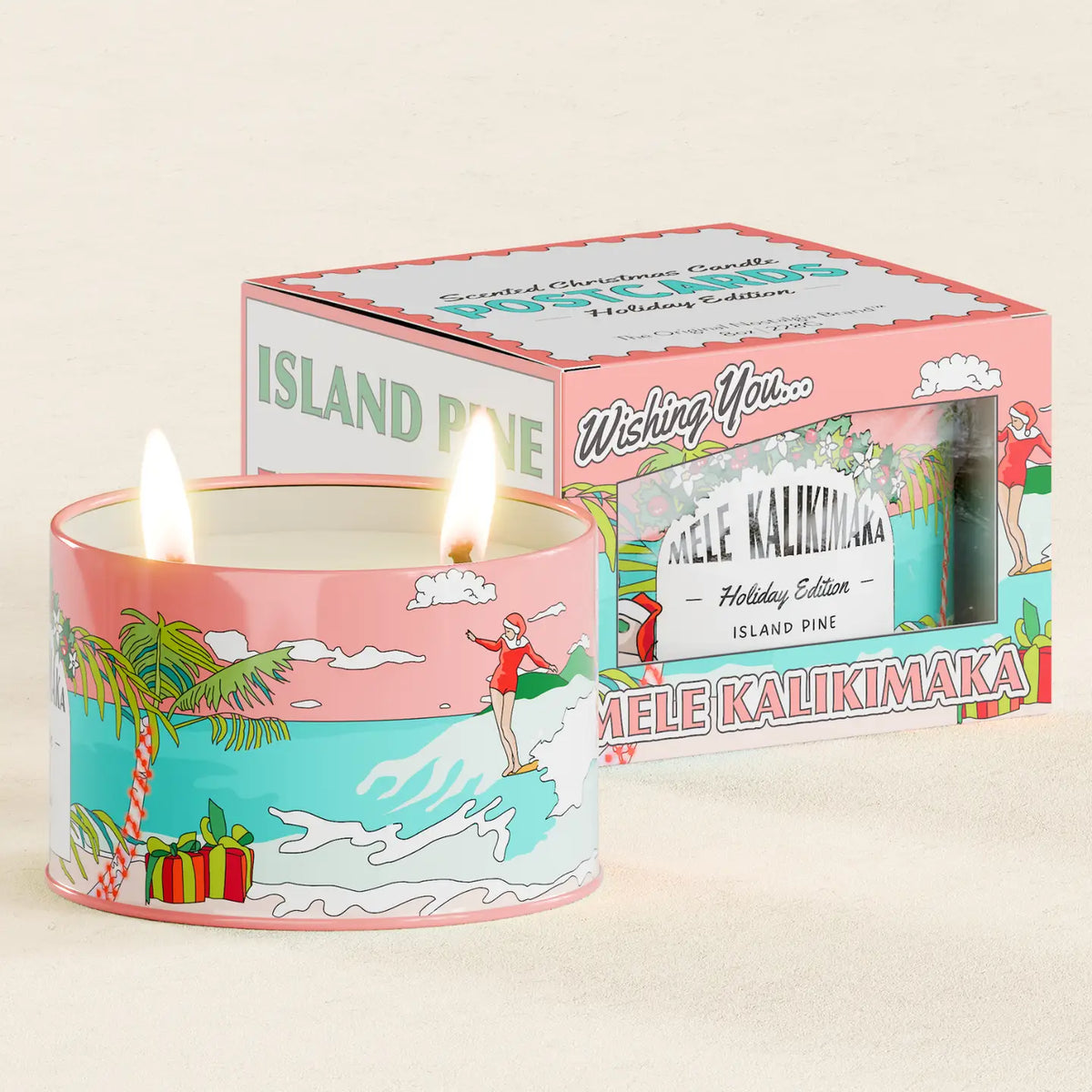 Mele Kalikimaka Candle