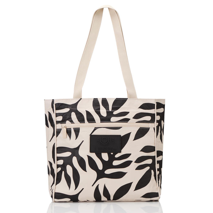 Ola Go To Tote Black on Sandstone