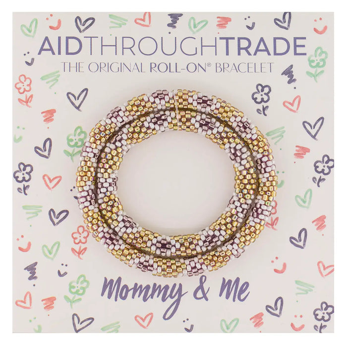 Mommy & Me Bracelets Mulberry