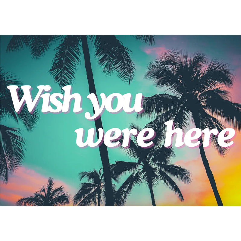 Wish you were here Postcard Puzzle