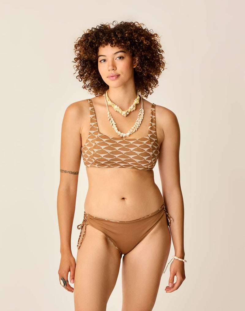 Ibiza Reversible Bottom Dune/Rum