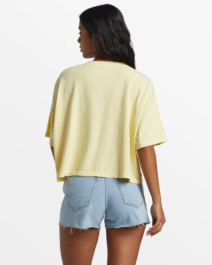 Better Together Oversized Crop Tee Cali Rays