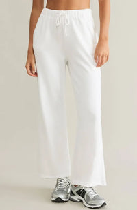 Huntington French Terry Pant White