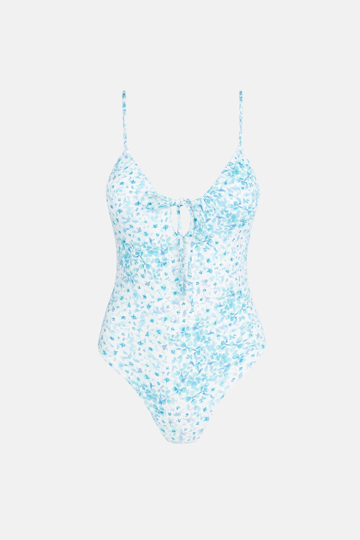 Serenity Floral Tie Front One Piece