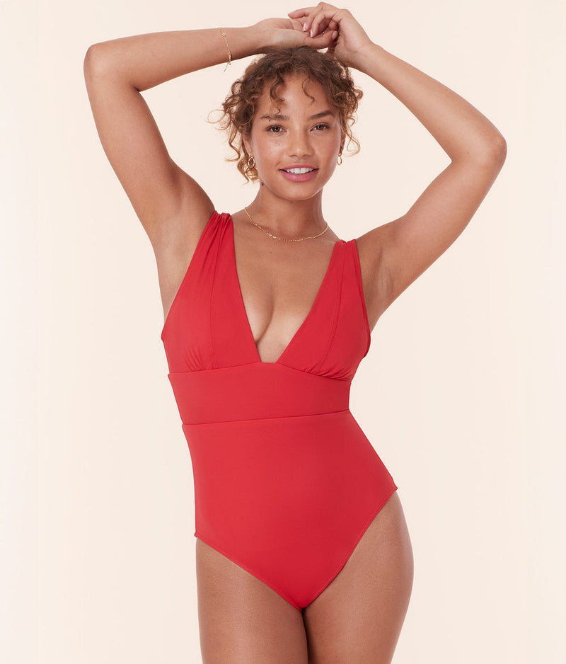 Mykonos One Piece Red