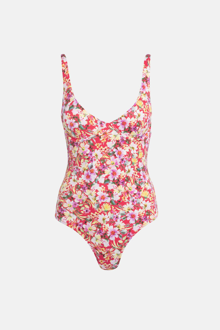 Bloom Floral Underwire One Piece