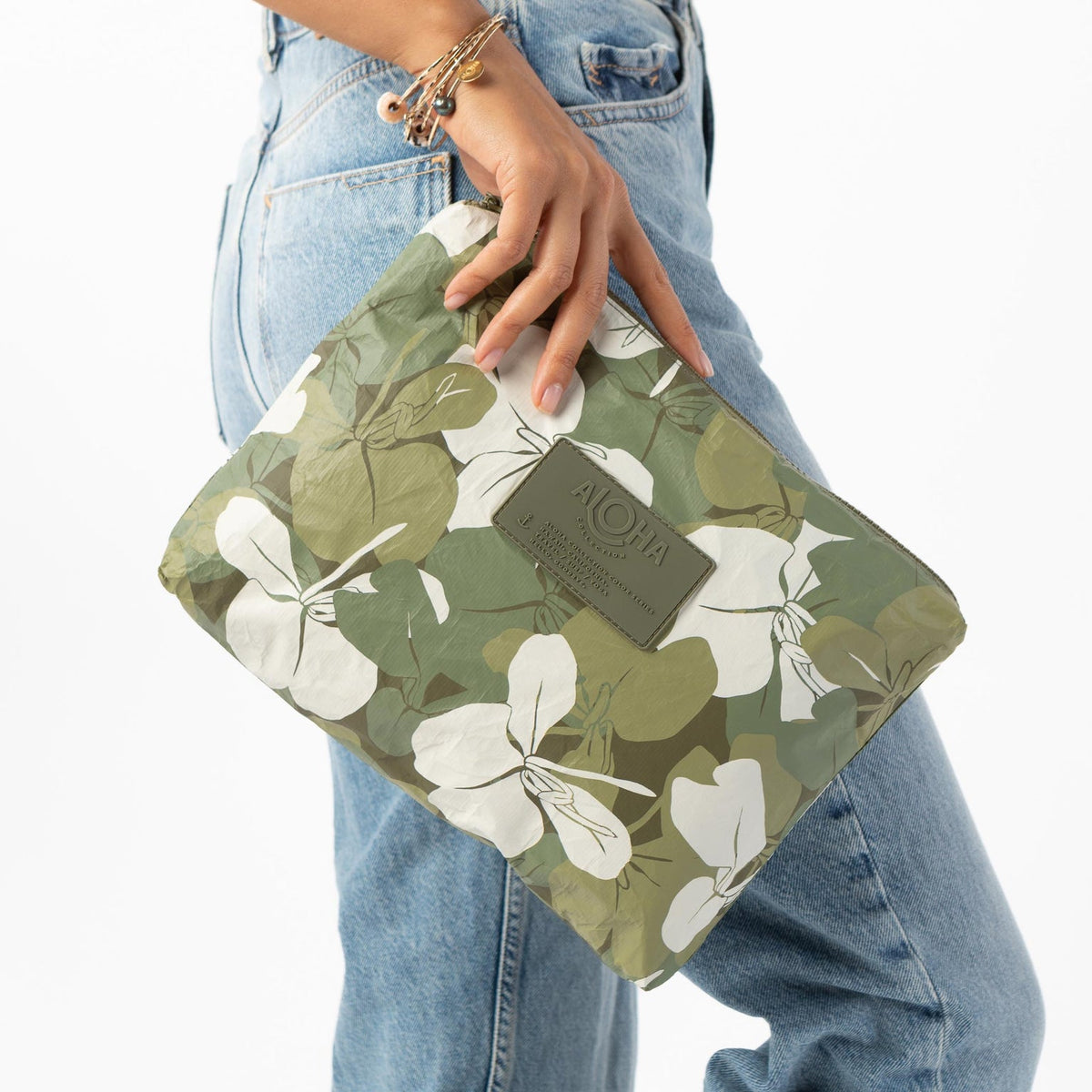 Ginger Camo Mid Pouch