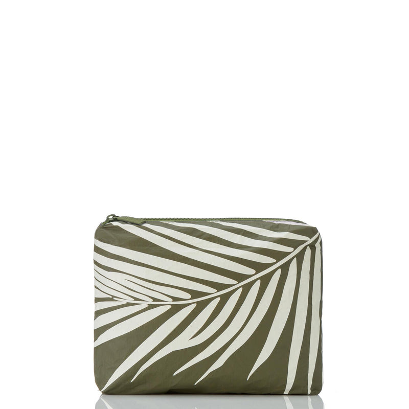 Shade Small Pouch Olive/Creme