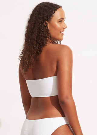 Sea Dive Tube Top White