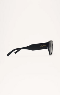 Love Sick Polished Black-Grey Sunglasses