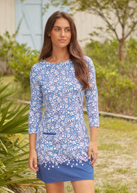 Cabana Shift Dress Tahoe Floral