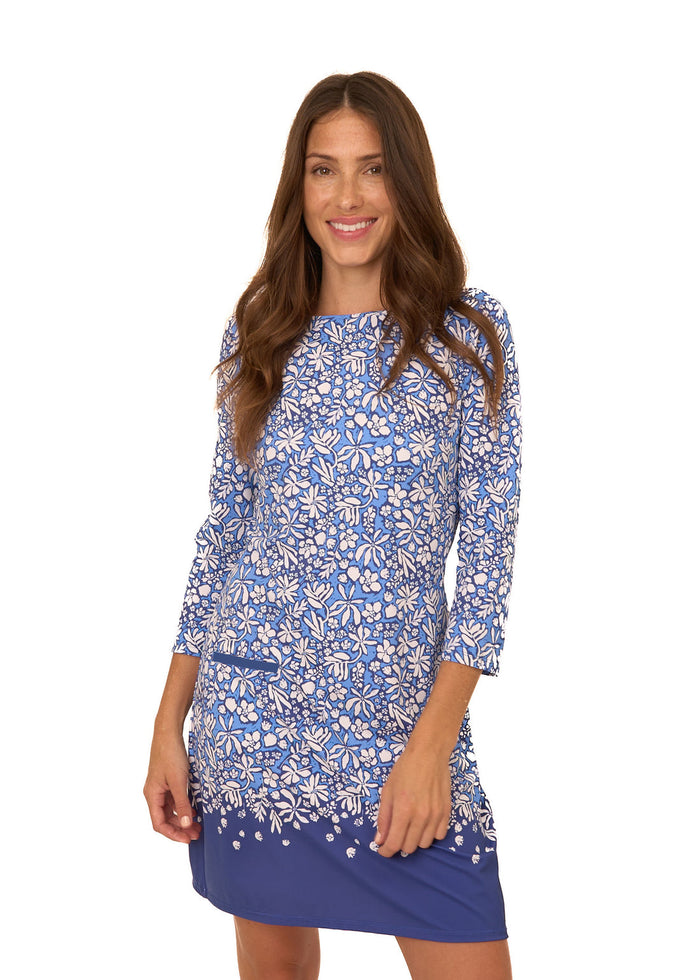 Cabana Shift Dress Tahoe Floral