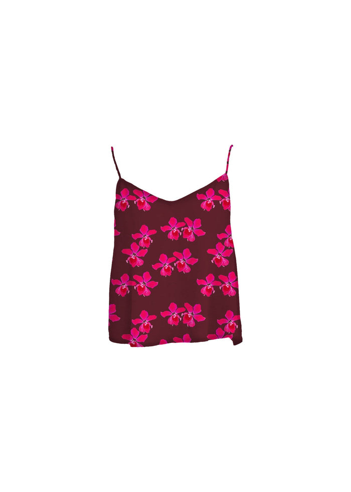 Aria Tank Bright Pink Orchid