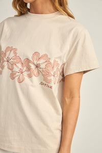 Island Hibiscus Tee Mauve