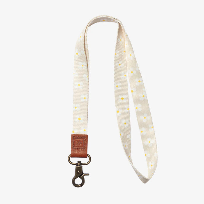 Luna Beige Neck Lanyard