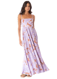 Ela Long Dress Wisteria