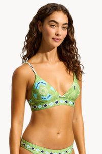 Kasbah Banded Bralette Sage