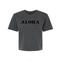 Puff Crop Aloha Tee Pepper