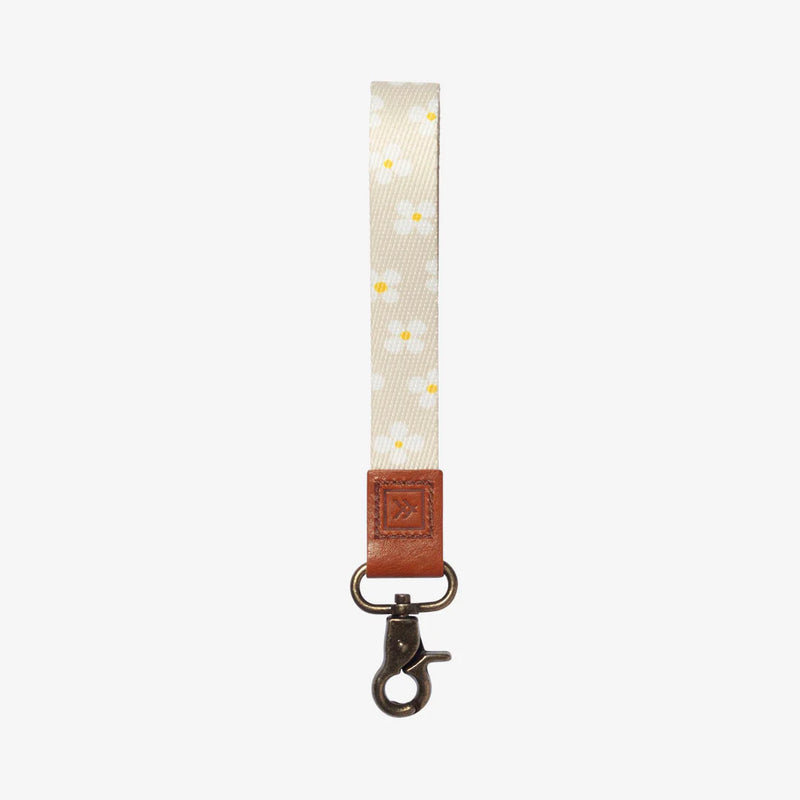 Luna Beige Wrist Lanyard