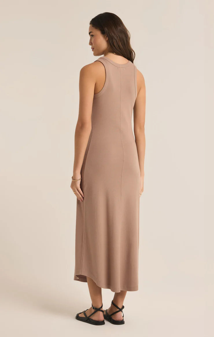 Goodwin Midi Dress Latte