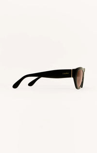 Mirage Sunglasses Polished Black/Brown