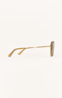 Highway Sunglasses Gold/Brown