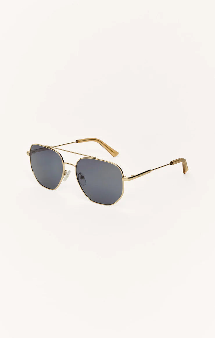 Highway Sunglasses Gold/Grey