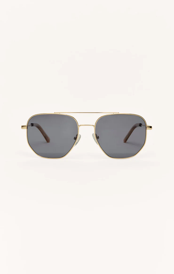 Highway Sunglasses Gold/Grey