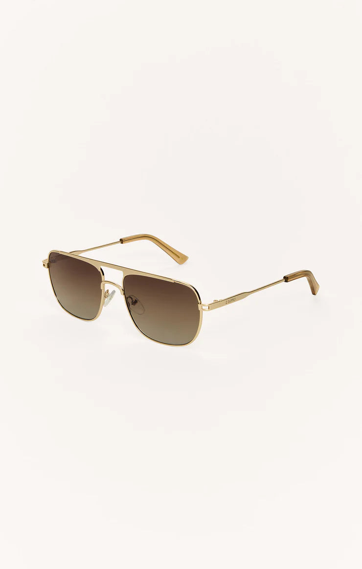 Skyline Sunglasses Gold Gradient