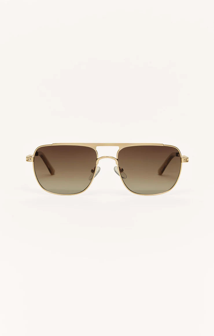 Skyline Sunglasses Gold Gradient