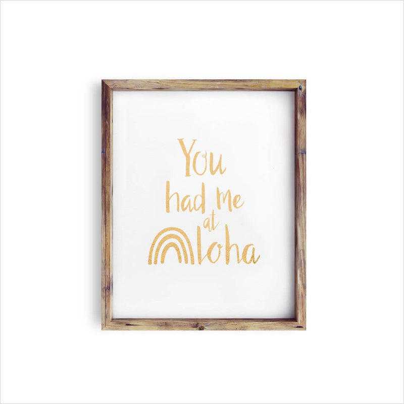 You Had Me at Aloha Print