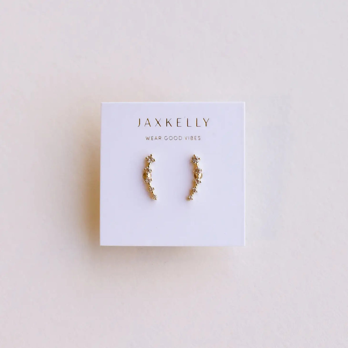 Crawler Earrings Champagne