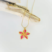 Plumeria Hues Necklace