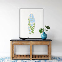 Forget Me Not Surfboard Puzzle