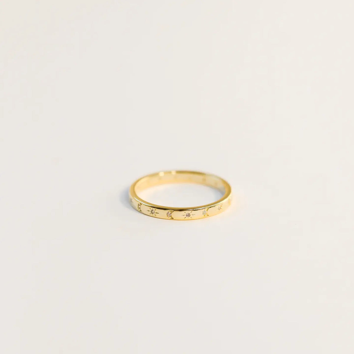 Celestial Gold Ring