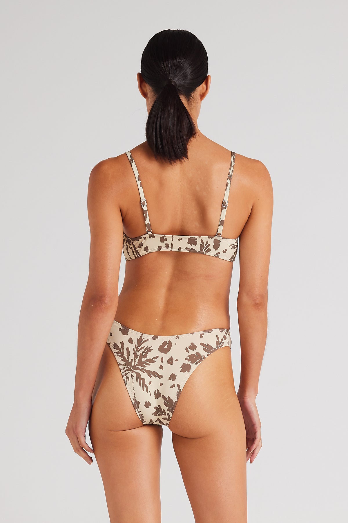 Zanzibar High Cut Cheeky Bottom