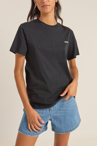 Logo Boyfriend Tee Black