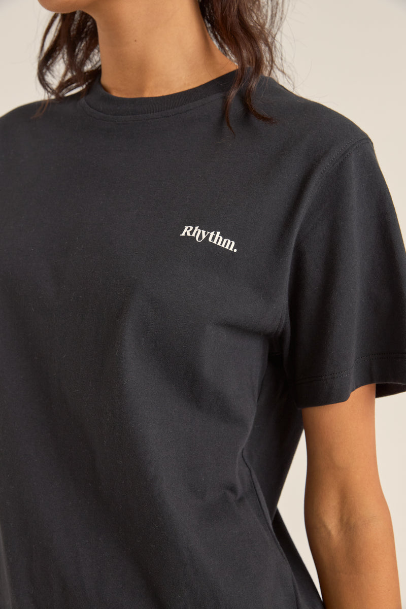 Logo Boyfriend Tee Black