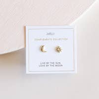 Sun & Moon Complements Earrings